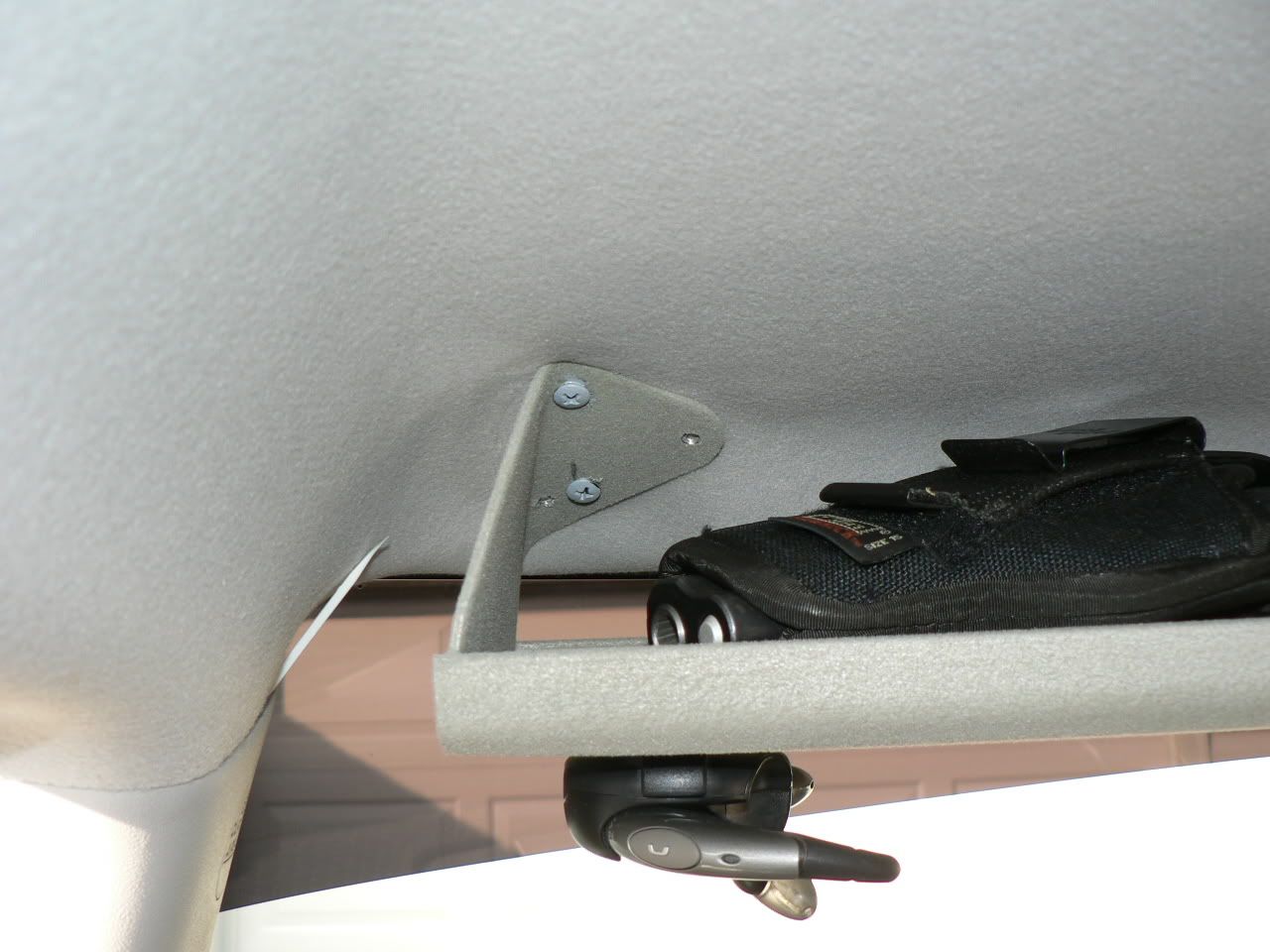 Visor Shelf Storage / Easy Access Toyota FJ Cruiser Forum